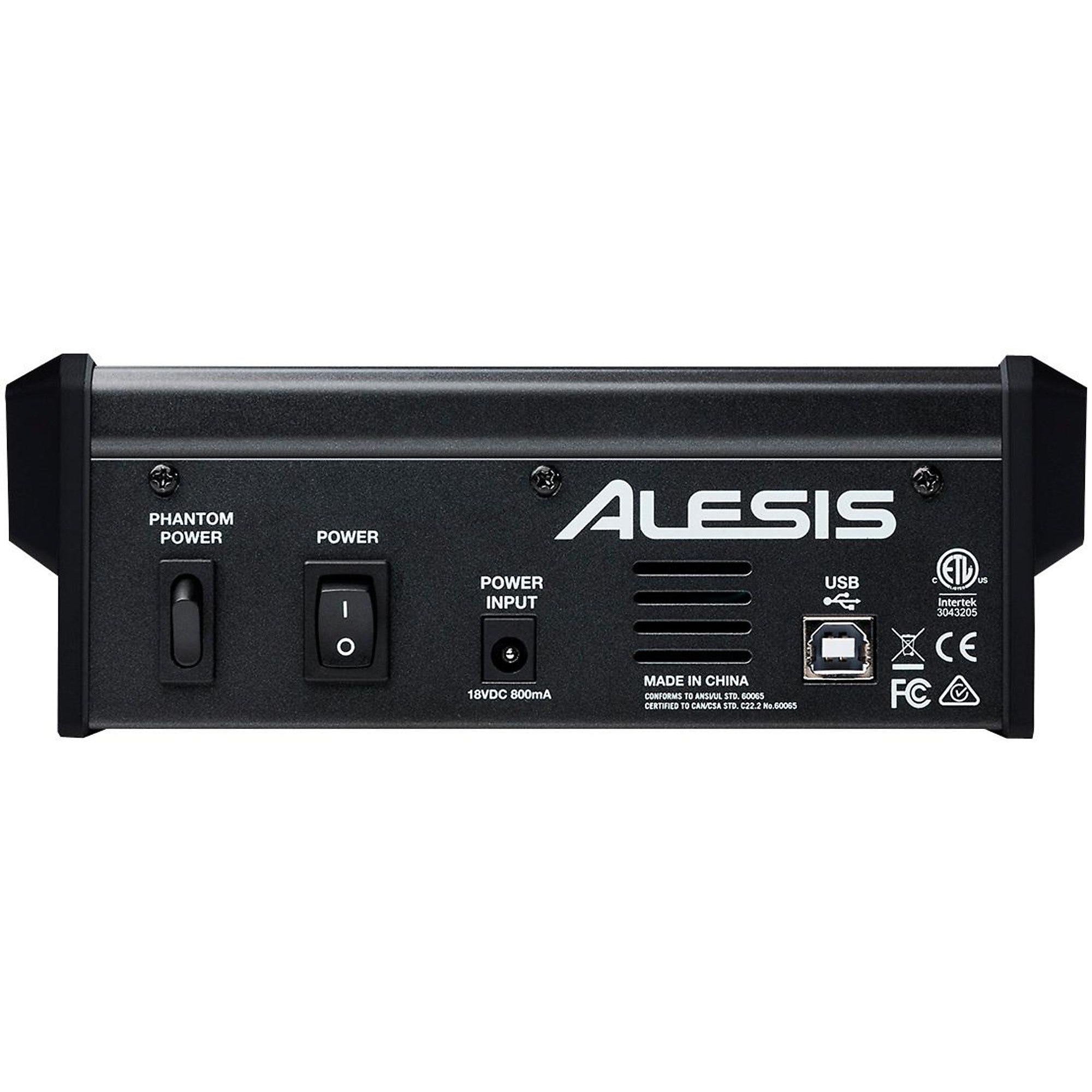 Alesis MultiMix 4 USB FX 4-Channel Mixer with Effects & USB Audio Interface