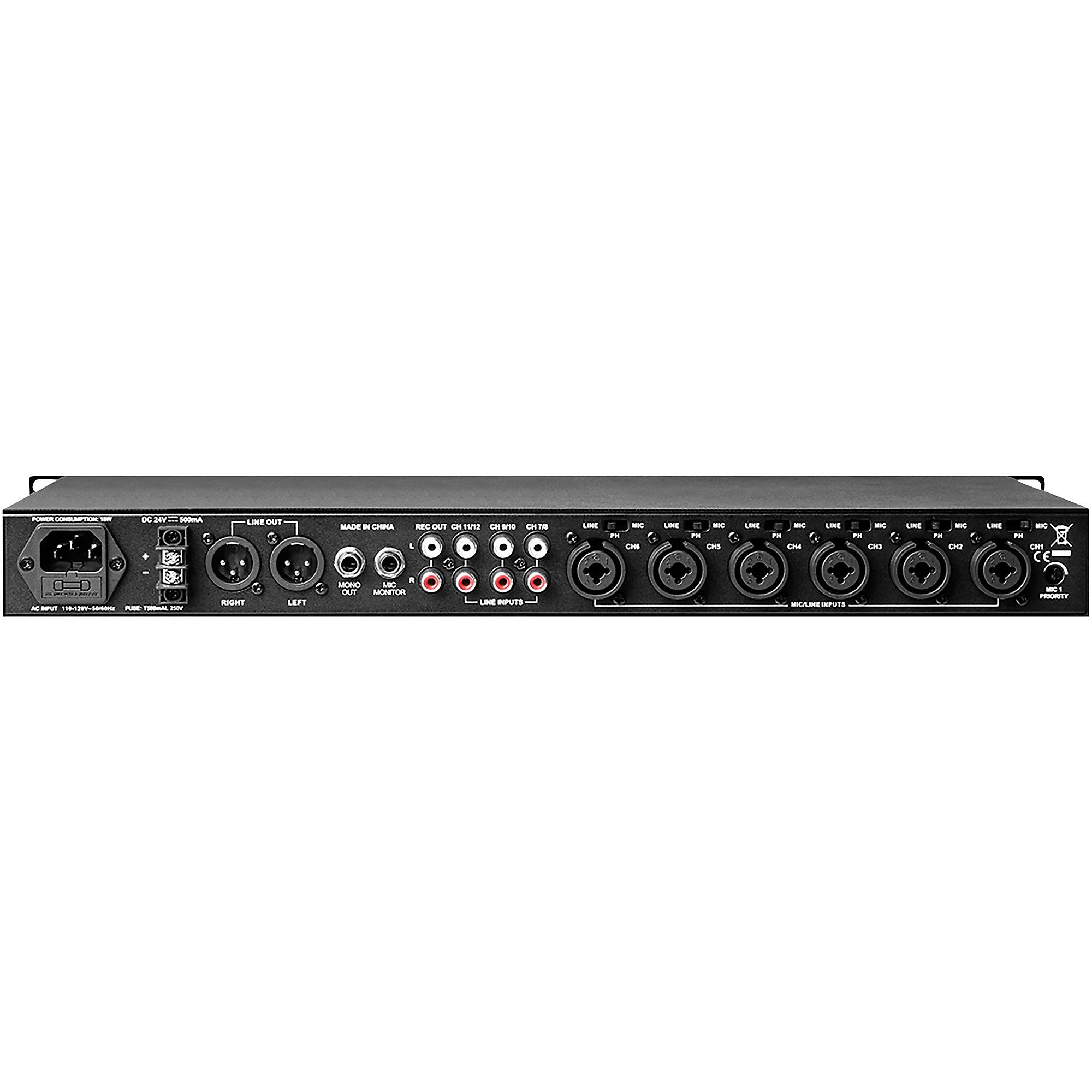 Denon DJ DN-312X 12-Channel Line Mixer