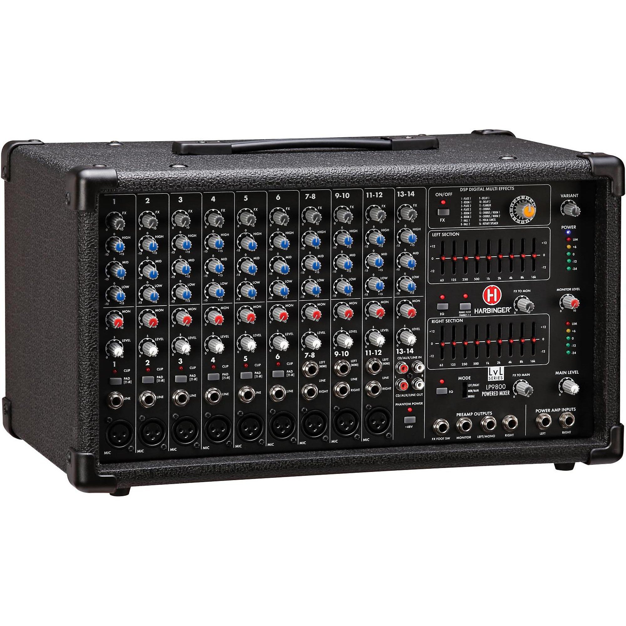 Harbinger LP9800 Powered Mixer