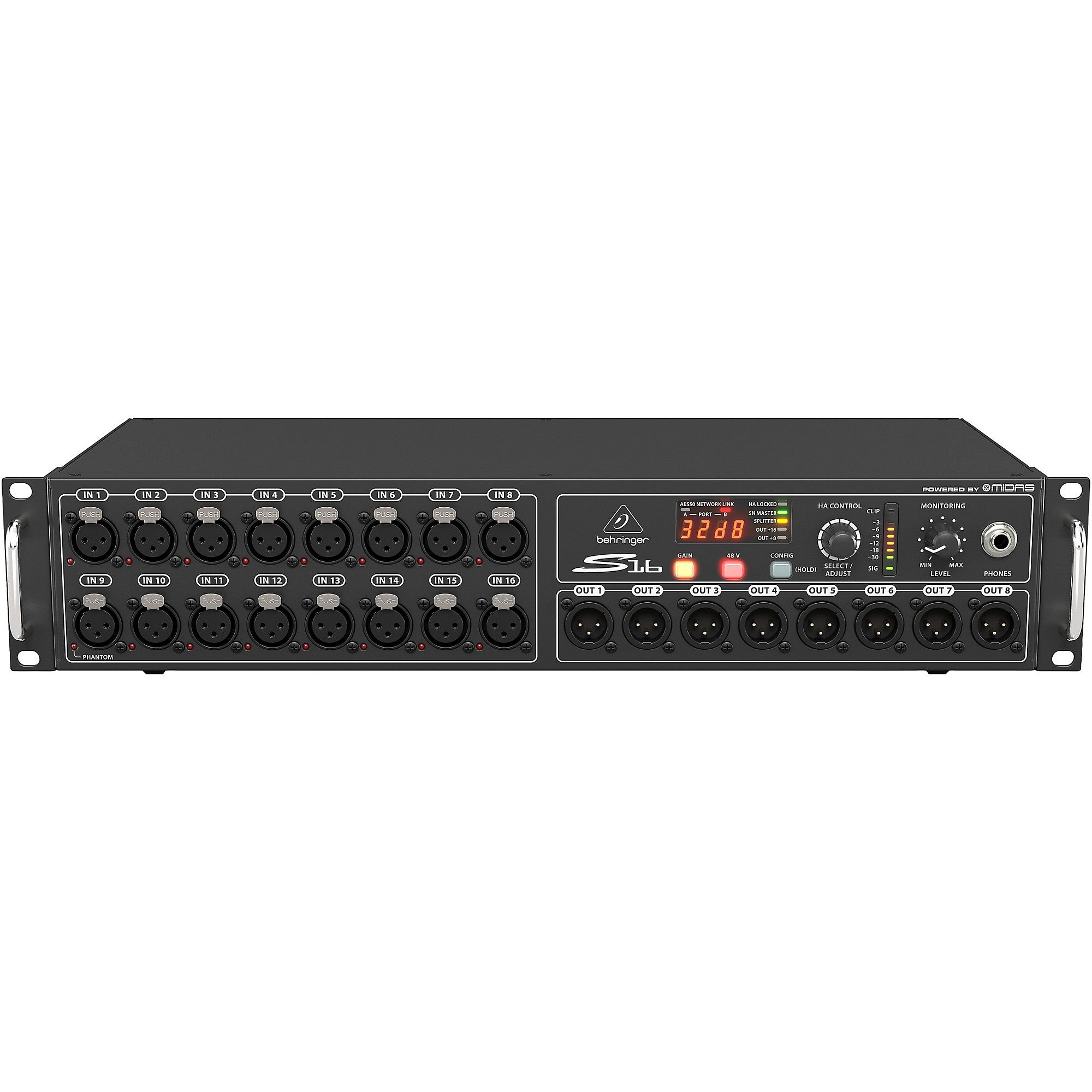 Behringer S16 16-Input Digital Stage Box