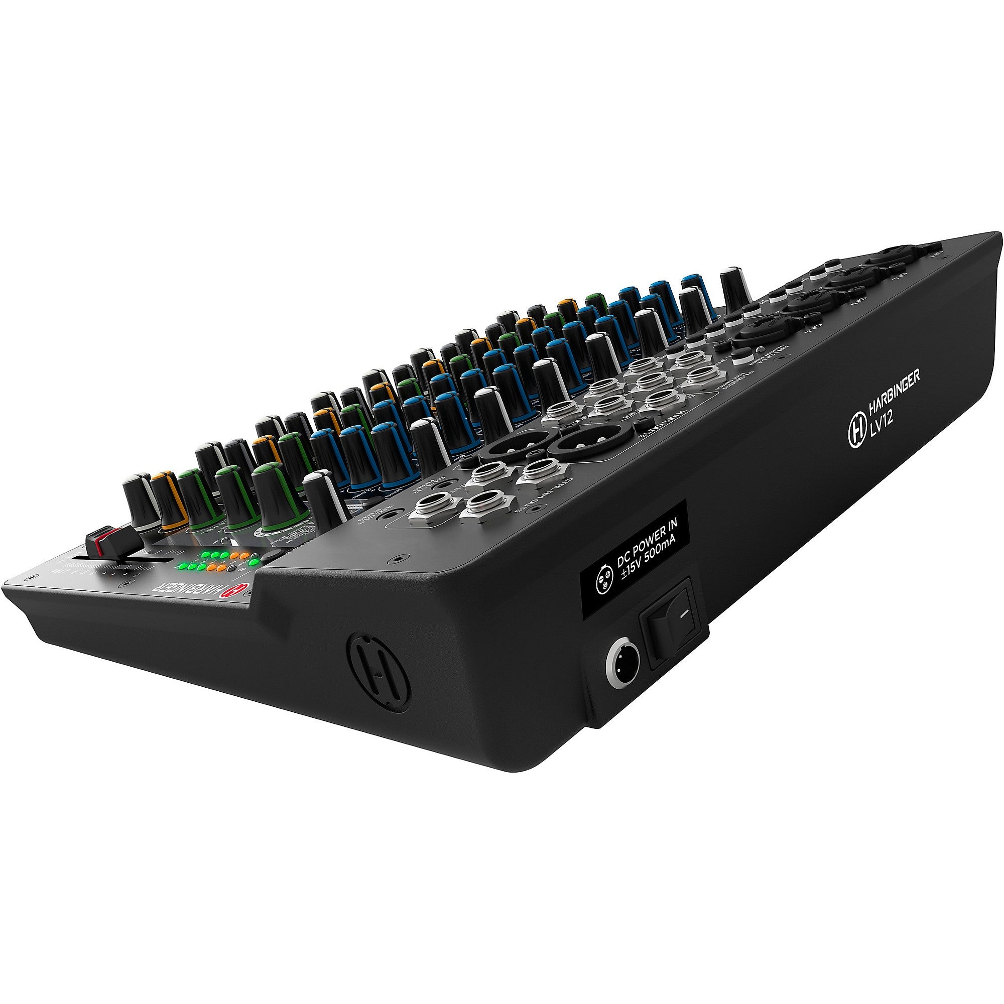 Harbinger LV12 12-Channel Analog Mixer With Bluetooth & FX