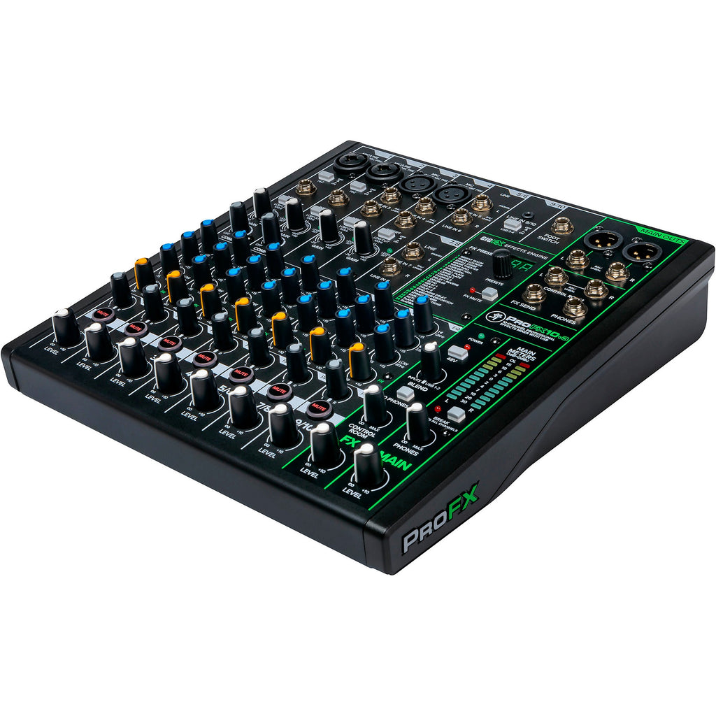 Mackie ProFX10v3 10-Channel Professional Effects Mixer With USB