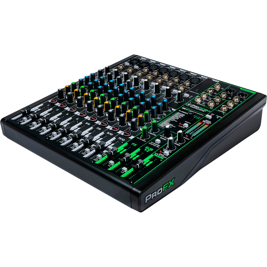 Mackie ProFX12v3 12-Channel Professional Effects Mixer With USB