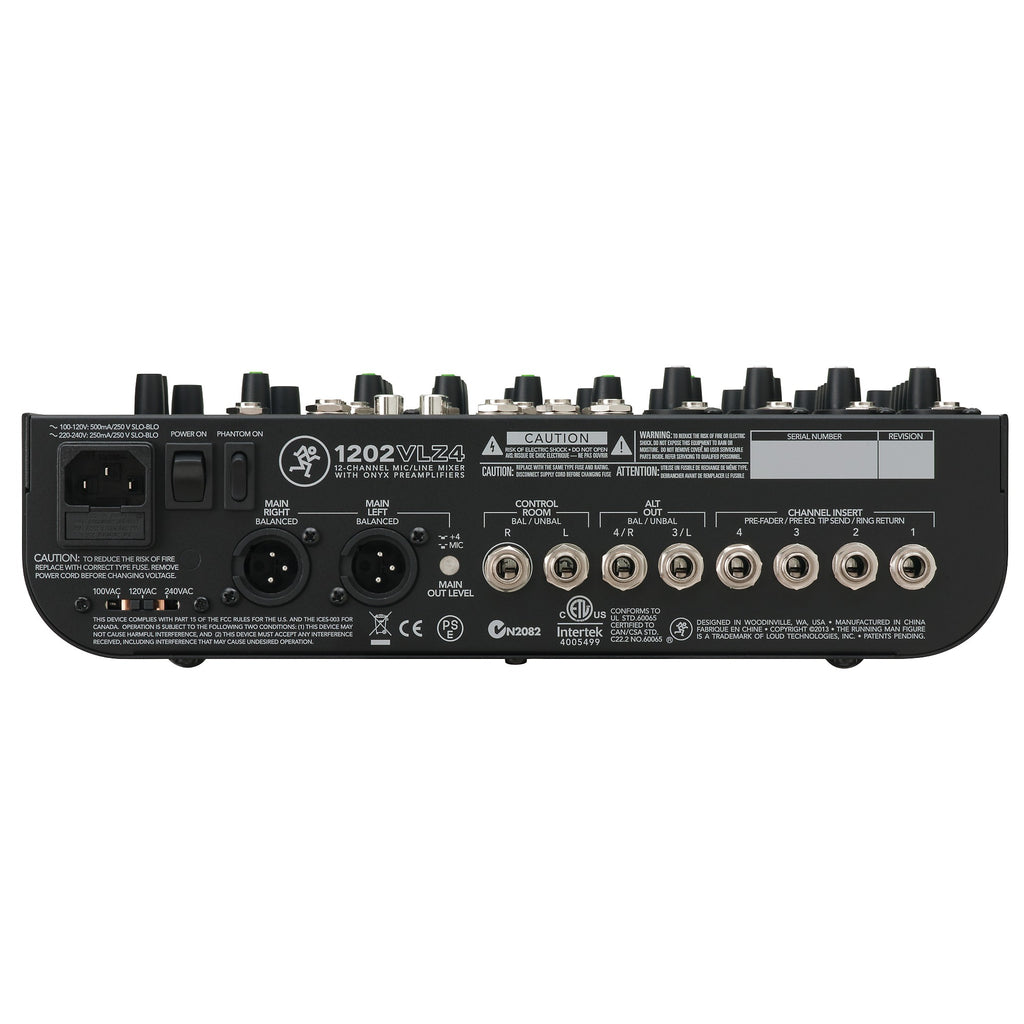 Mackie VLZ Series 1202VLZ4 12-Channel Compact Mixer