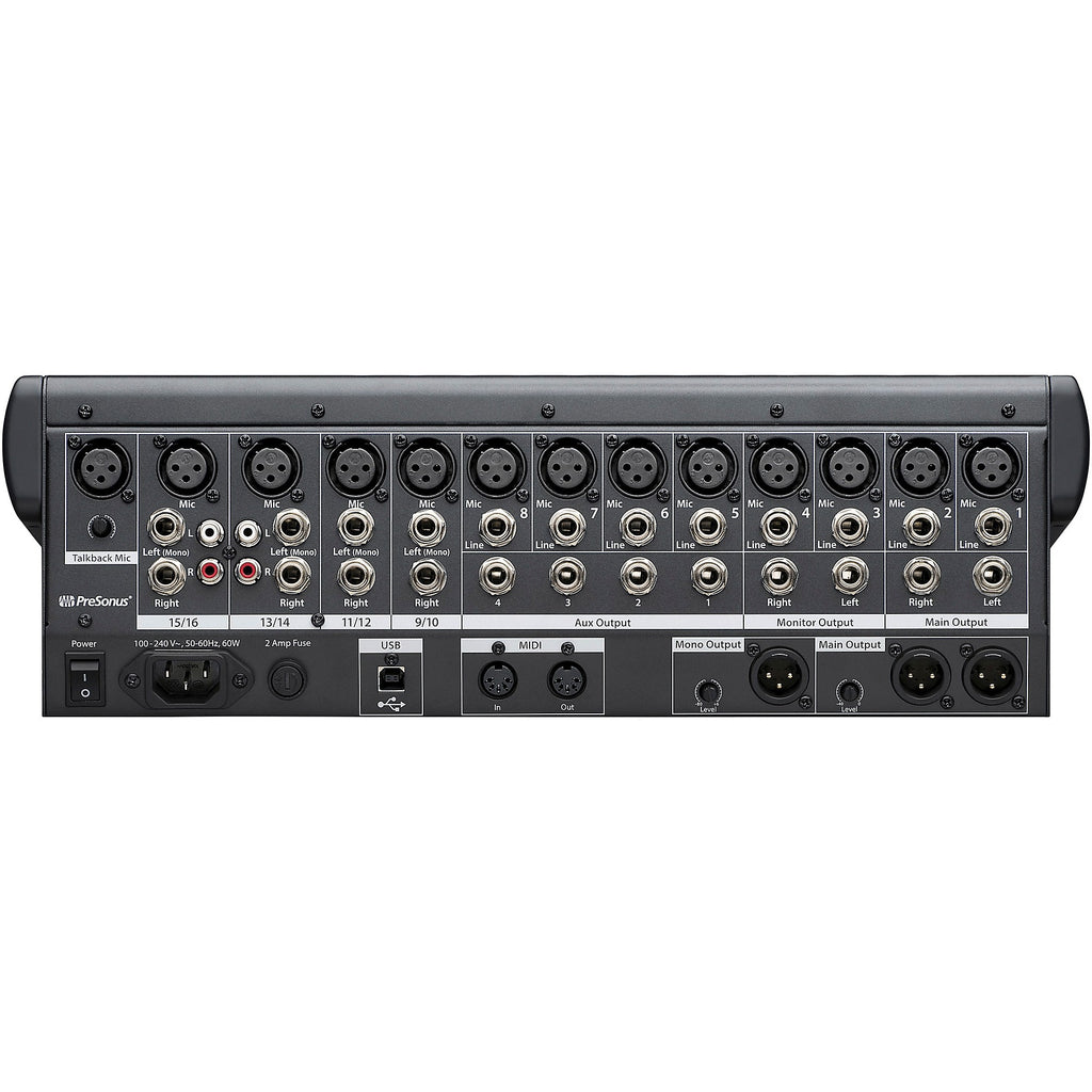 PreSonus StudioLive 16.0.2 USB 16x2 Performance and Recording Digital Mixer