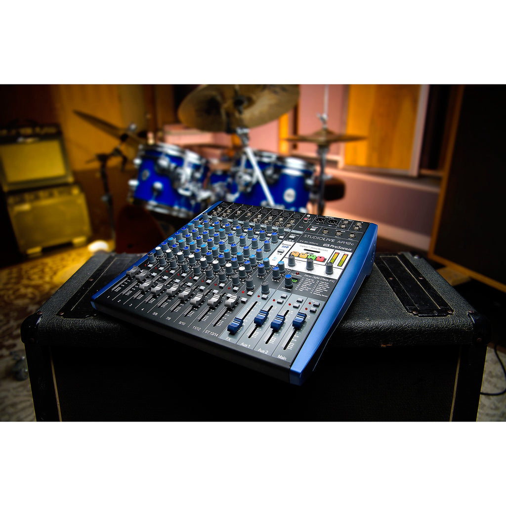 PreSonus StudioLive AR12c 12-Channel Hybrid Digital/Analog Performance Mixer