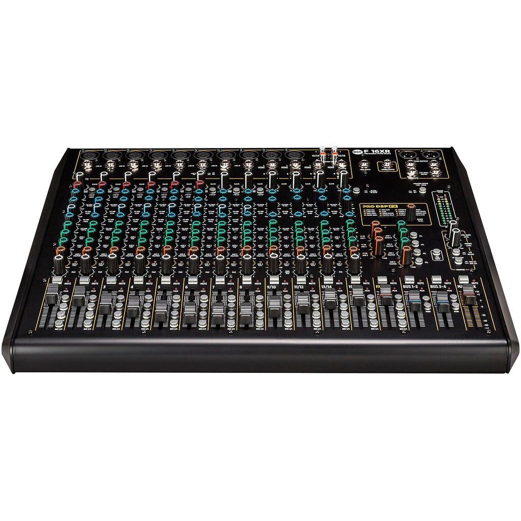 RCF F-16XR 16-Channel Mixer With FX and Recording