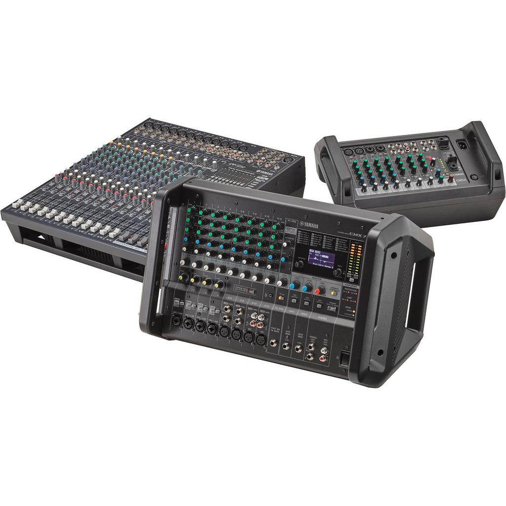 Yamaha EMX5 12-Input Powered Mixer With Dual 630W Amp