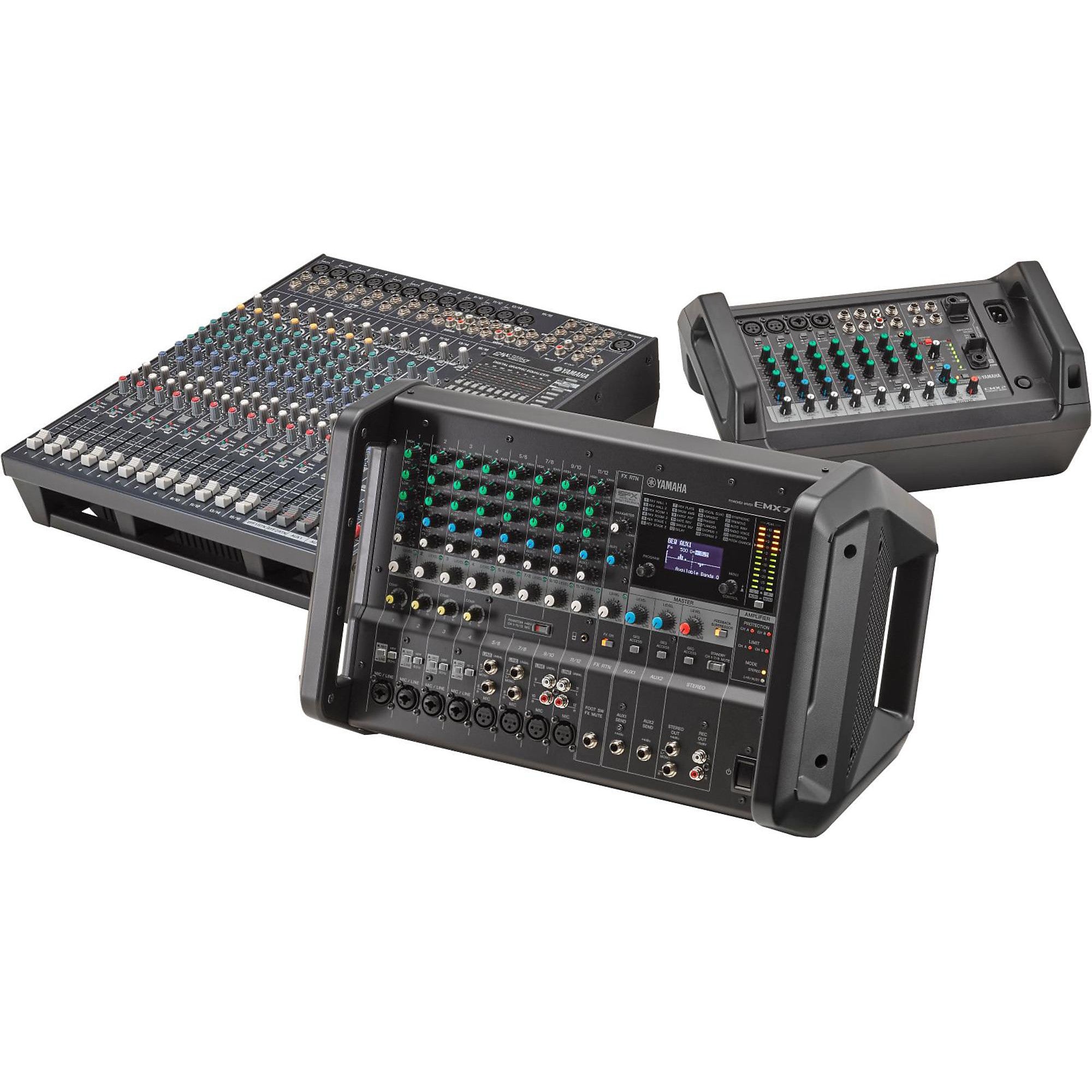 Yamaha EMX5 12-Input Powered Mixer With Dual 630W Amp