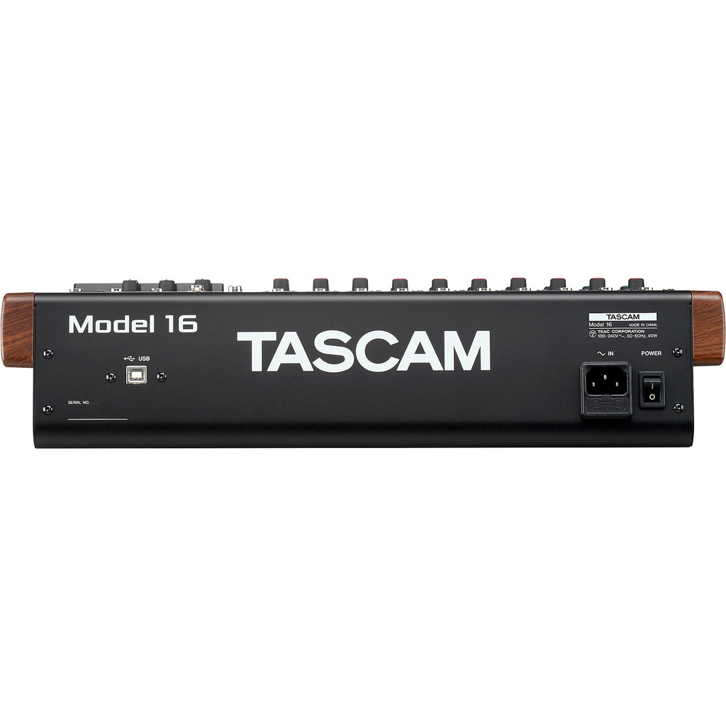 TASCAM Model 16 16-Channel Multitrack Recorder With Analog Mixer & USB Interface