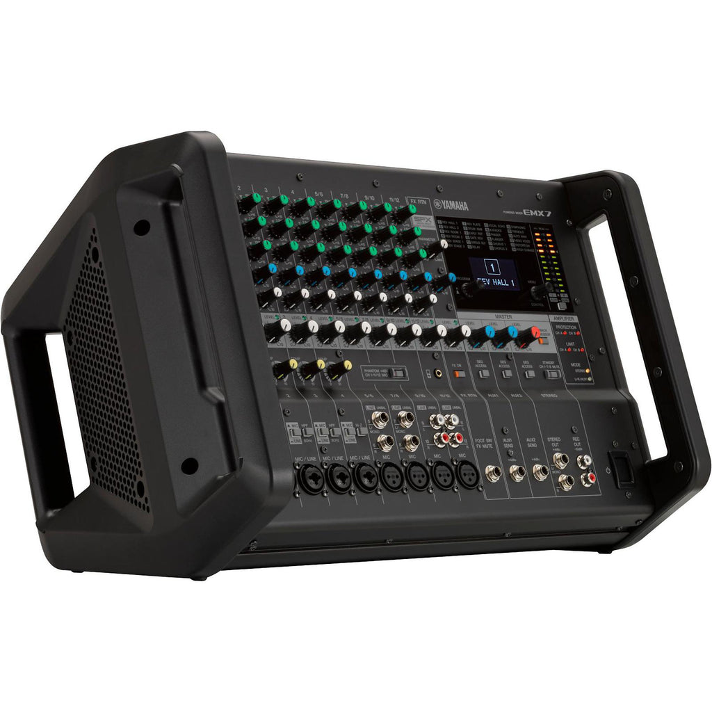 Yamaha EMX7 12-Input Powered Mixer With Dual 710-Watt Amp