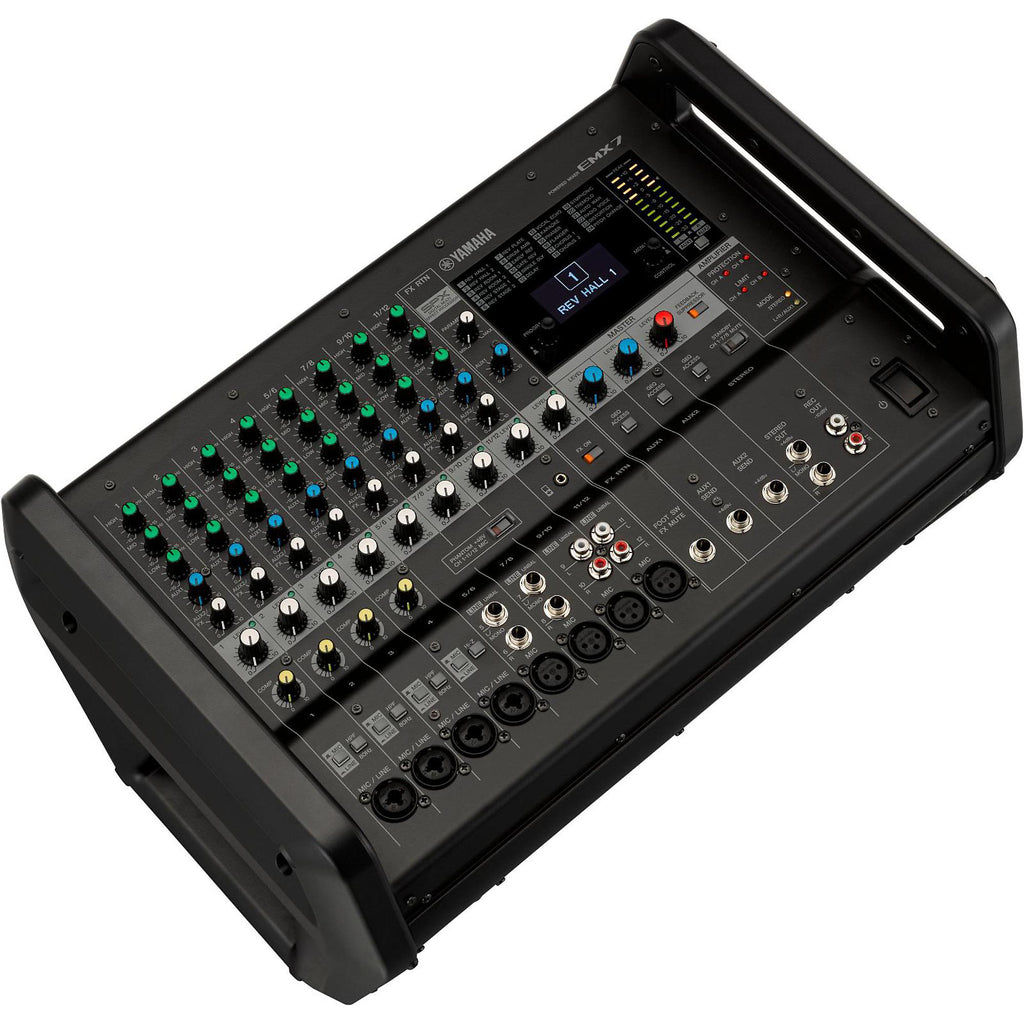 Yamaha EMX7 12-Input Powered Mixer With Dual 710-Watt Amp