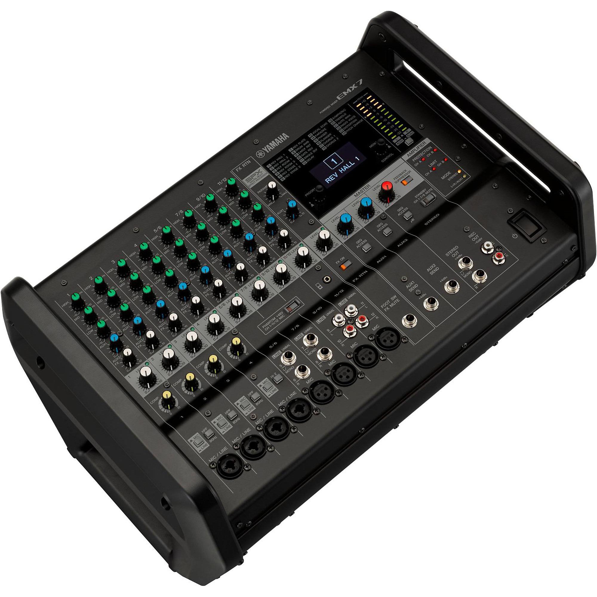 Yamaha EMX7 12-Input Powered Mixer With Dual 710-Watt Amp
