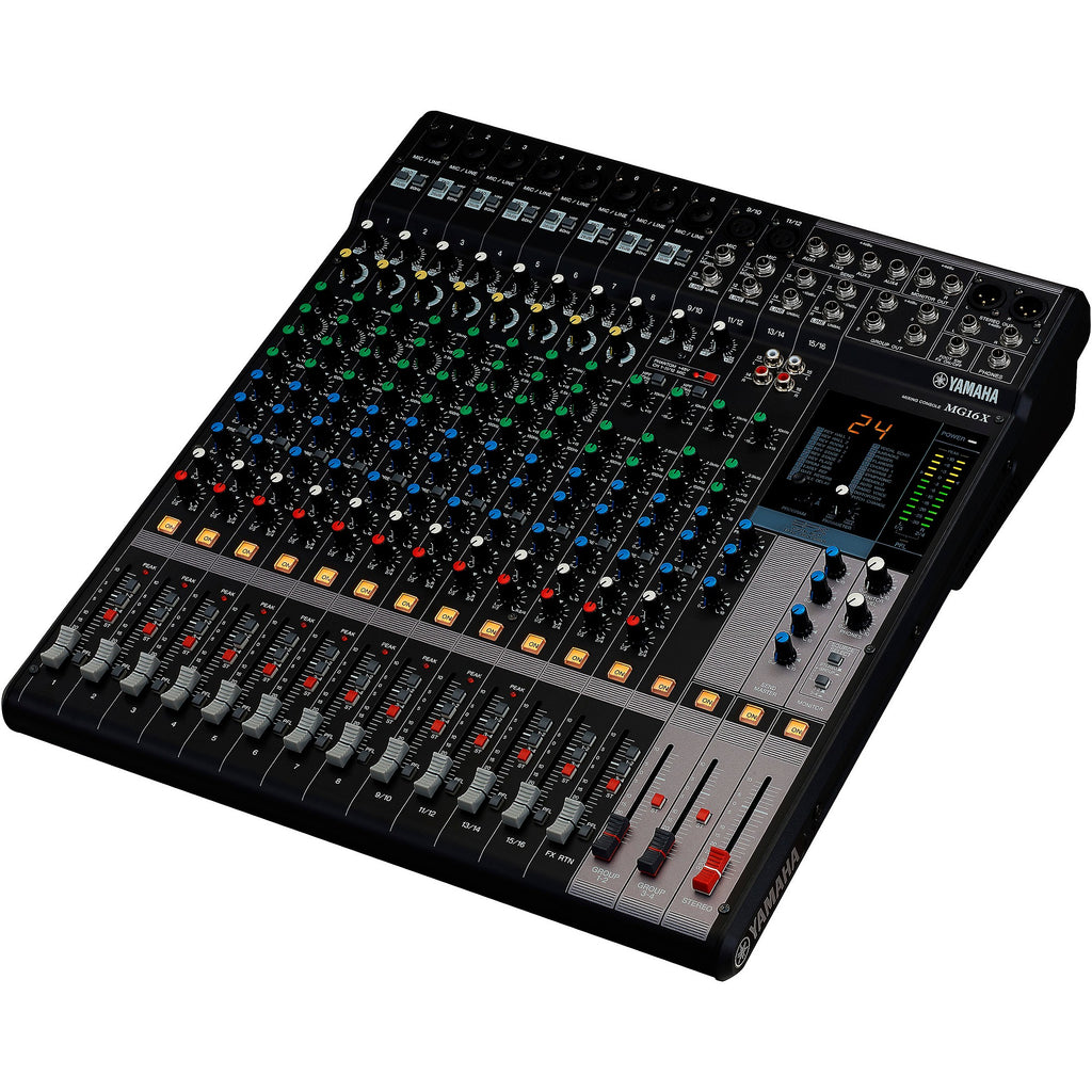 Yamaha MG16X CV 16-Input 4-Bus Mixer With Effects