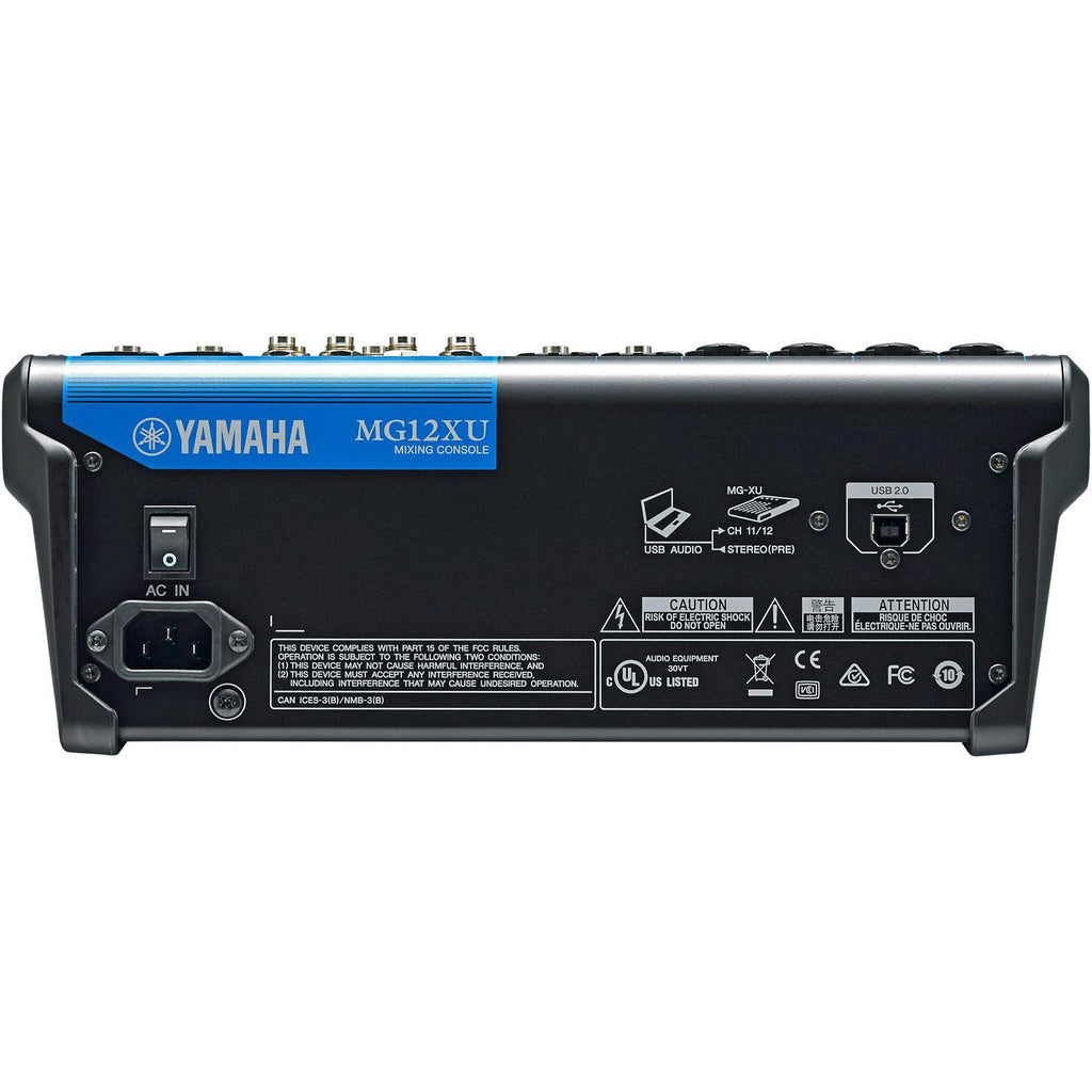 Yamaha MG12XU 12-Channel Mixer With Effects