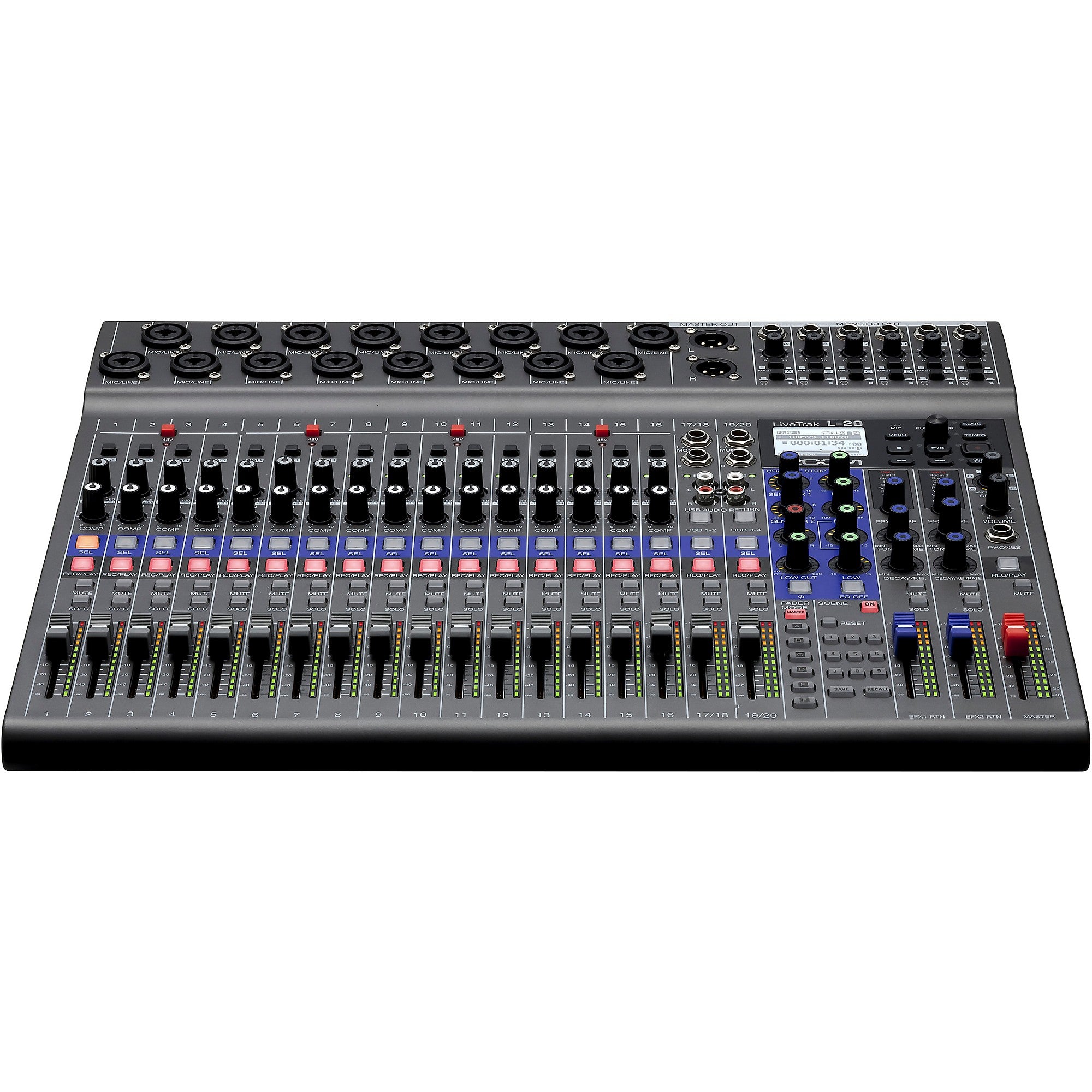 Zoom LiveTrak L-20 Digital Mixer