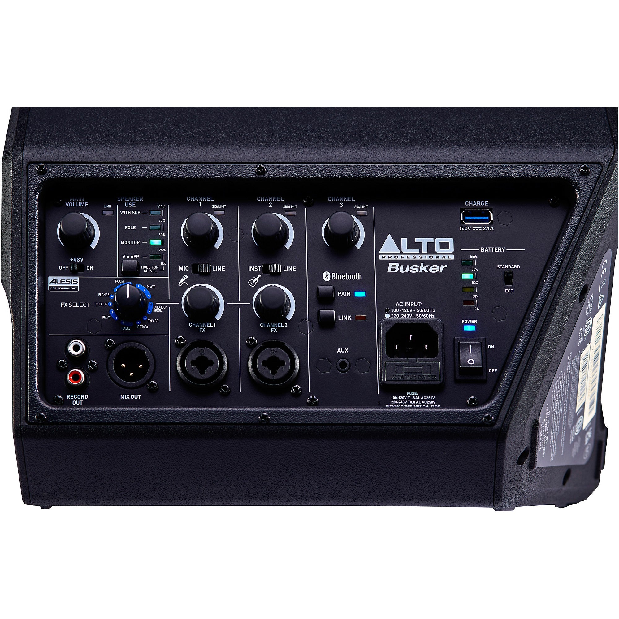 Alto Busker Portable Battery-Powered Speaker