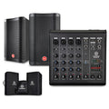 Harbinger M200-BT Portable PA System With Bluetooth and Custom Carry Bags 10-inch Mains