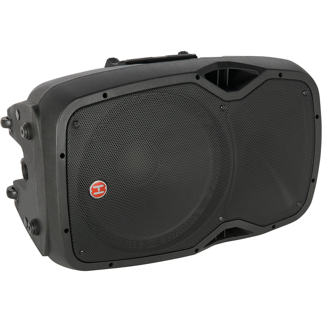 Harbinger Package With VARI V1015 15-inch Powered Speakers and Stands