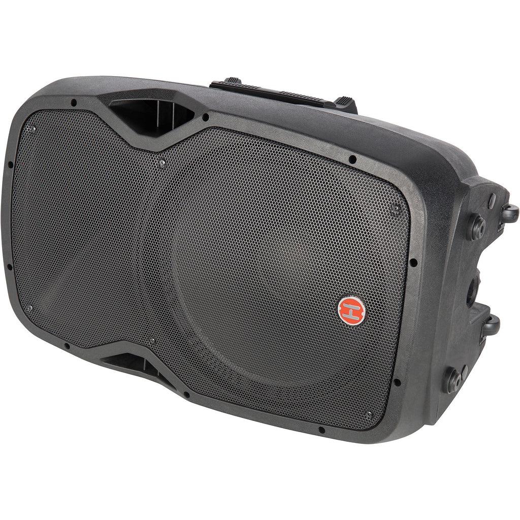 Harbinger Package With VARI V1015 15-inch Powered Speakers and Stands