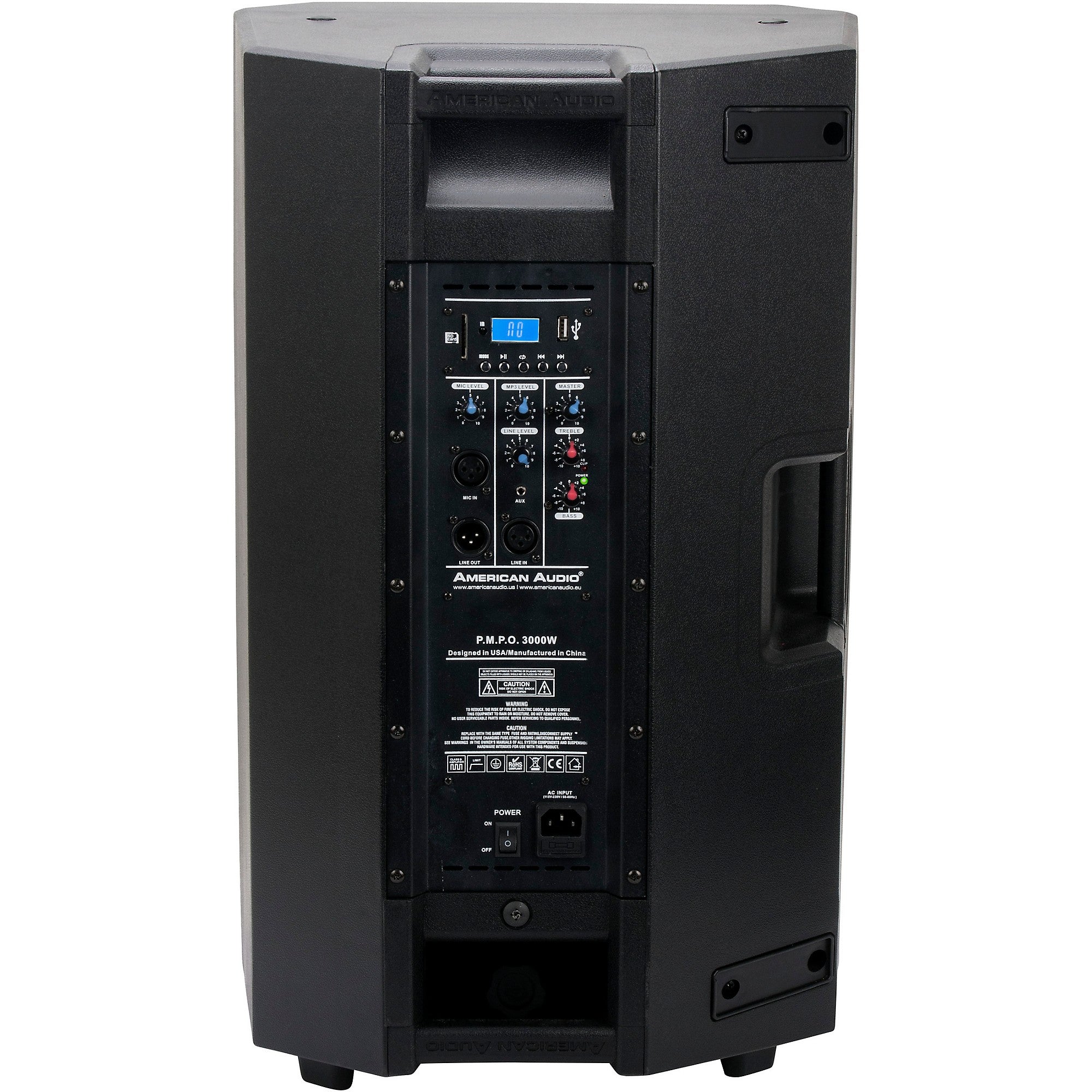 American Audio KPOW 15BT MK II 1,000W 15-inch Powered Speaker Black