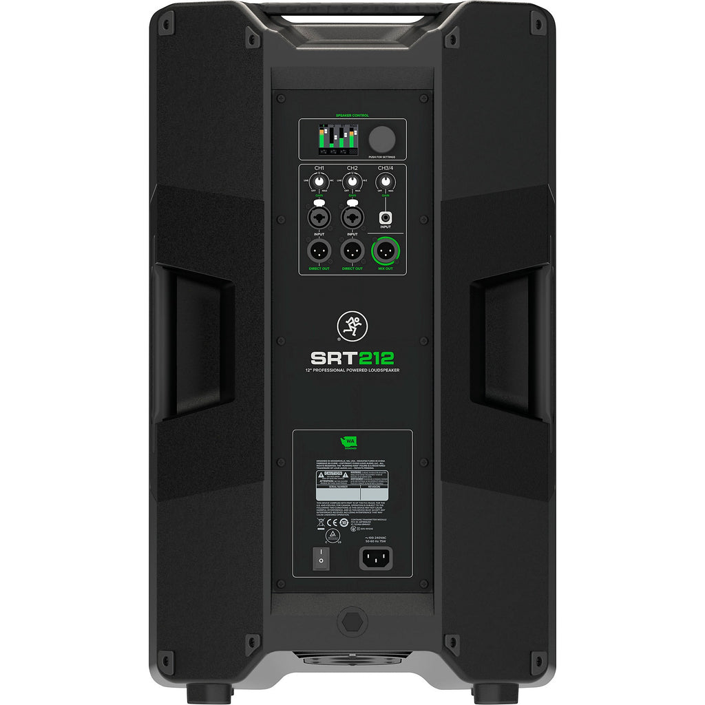 Mackie SRT212 1,600W Professional Powered Loudspeaker 12 in. Black