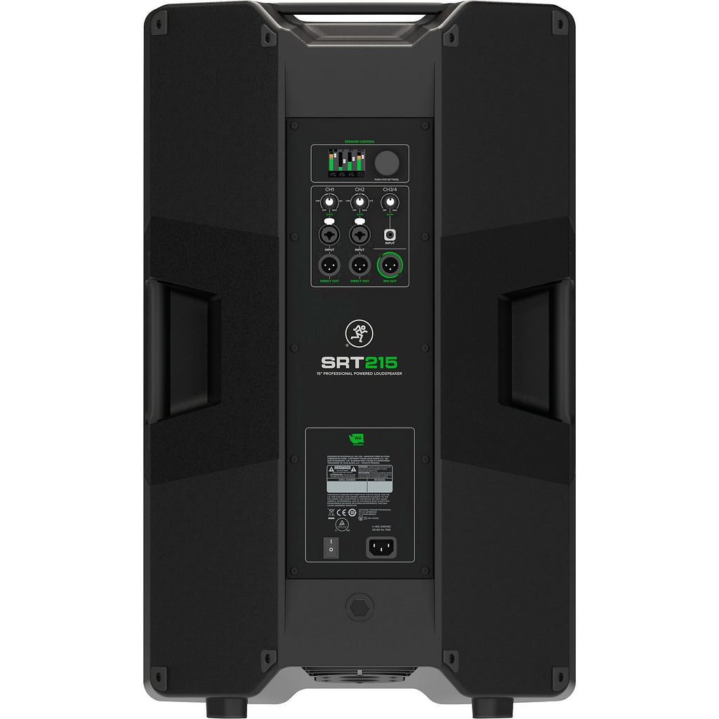Mackie SRT215 1,600W Professional Powered Loudspeaker 15 in. Black