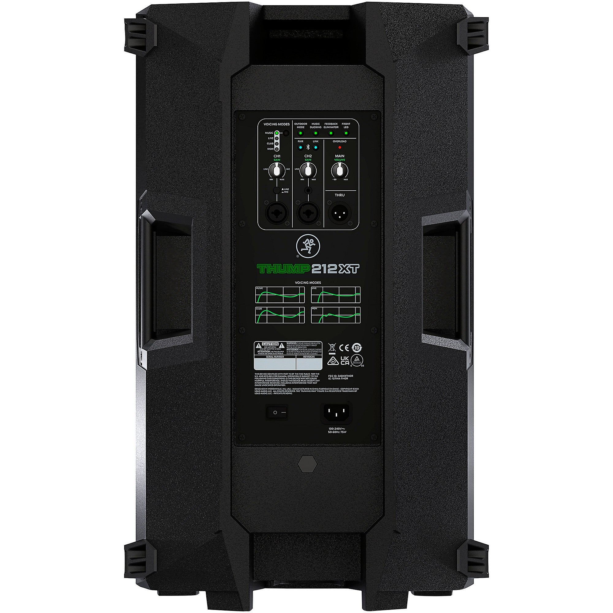 Mackie Thump212XT 12-inch 1,400W Enhanced Powered Loudspeaker With Bluetooth & EQ Voicing