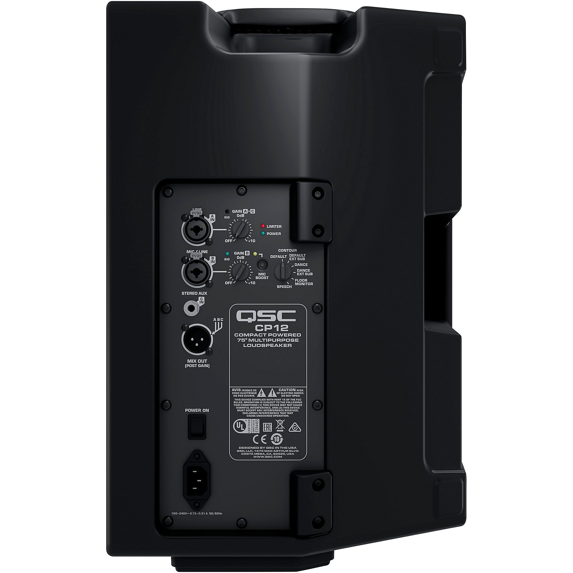 QSC CP12 12-inch Powered Speaker