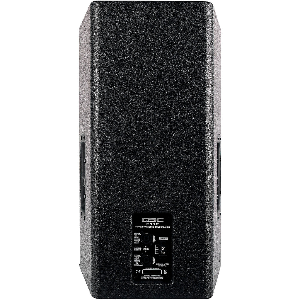 QSC E112-BK 12-inch 2-Way Passive Loudspeaker