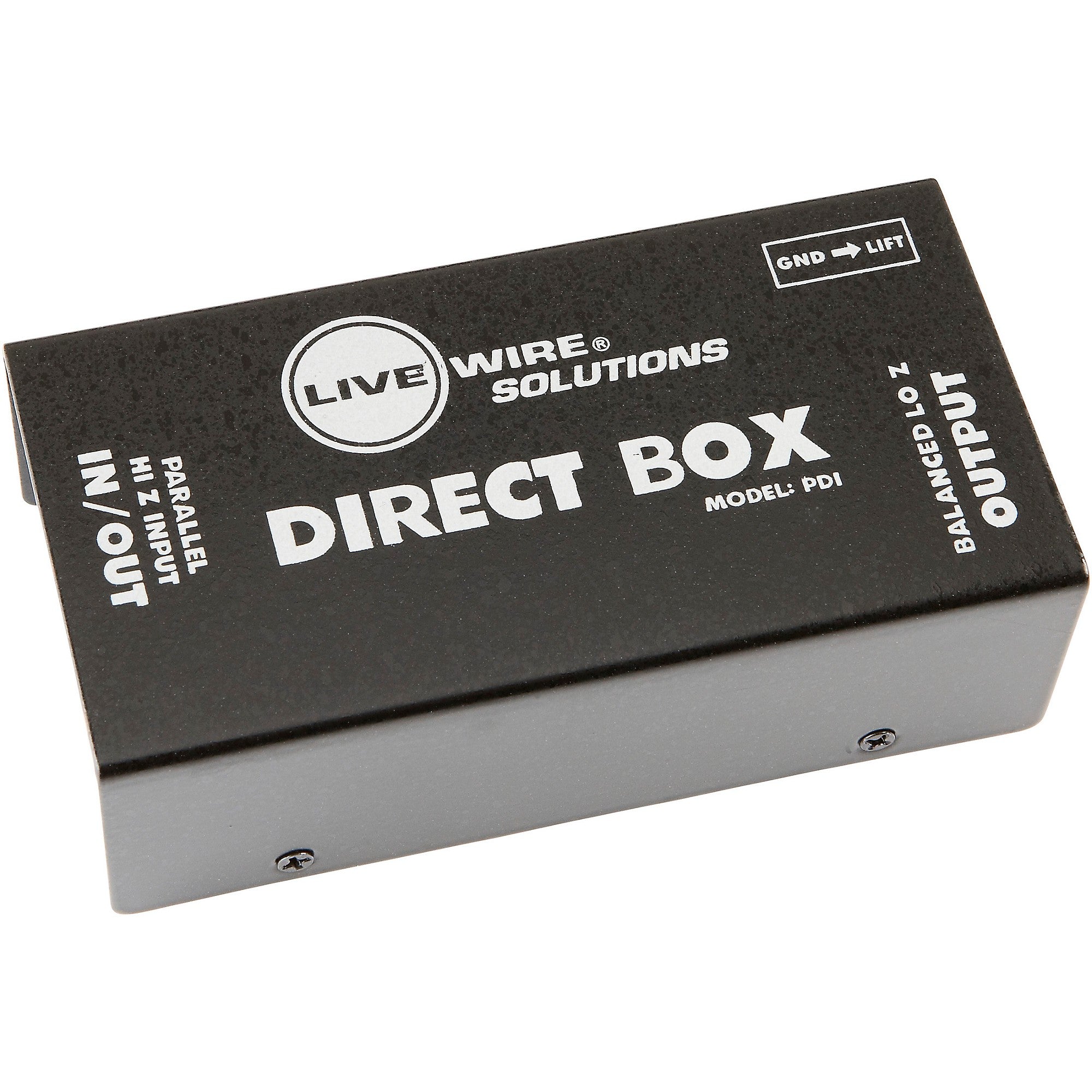 Live Wire PDI Double-Shielded Heavy-Duty Passive Direct Box