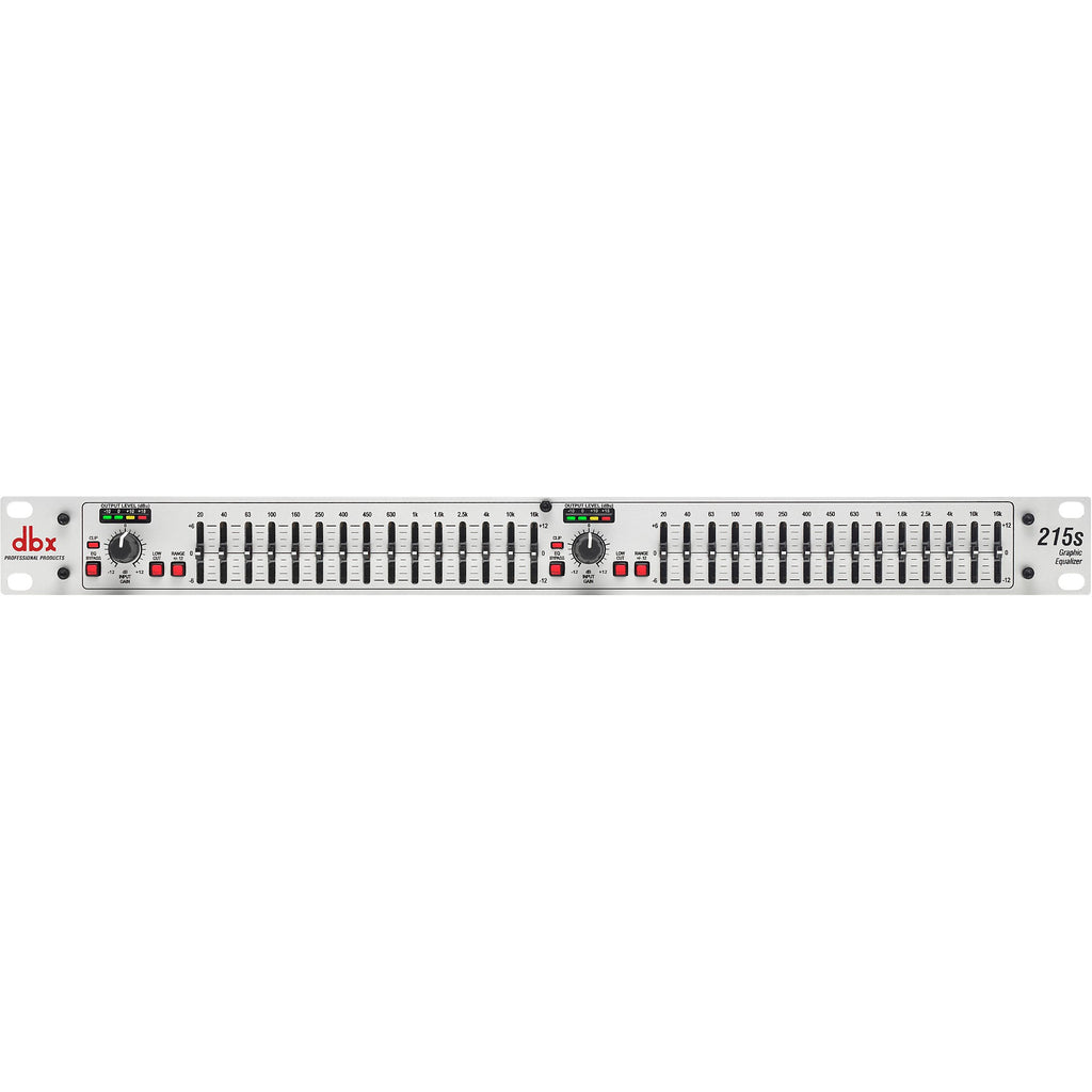 dbx 215s Dual-Channel 15-Band Graphic Equalizer