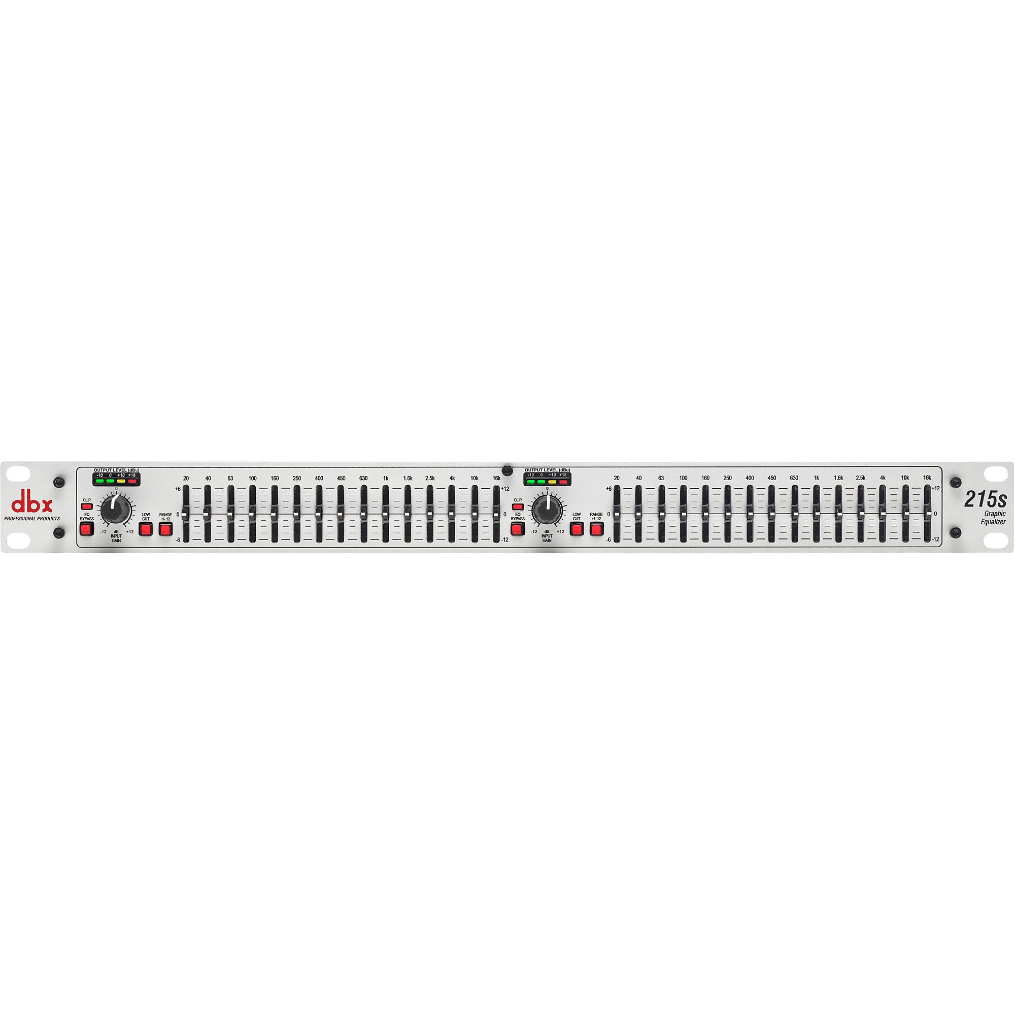 dbx 215s Dual-Channel 15-Band Graphic Equalizer