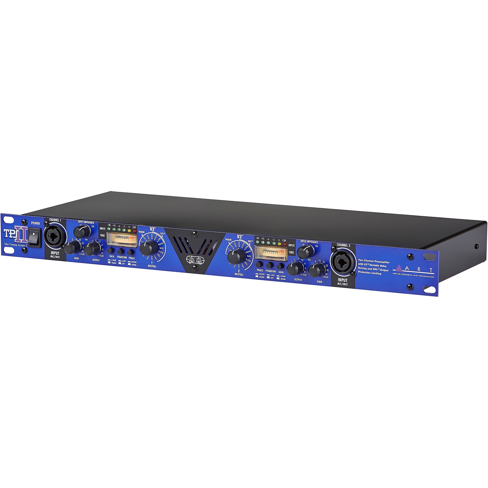 Art TPS II 2-Channel Variable Impedance Tube Preamp