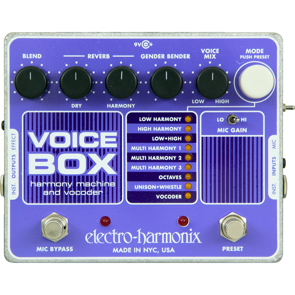 Electro-Harmonix Voice Box Harmony Machine/Vocoder