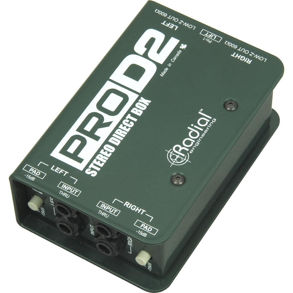 Radial Engineering ProD2 Passive Stereo Direct Box