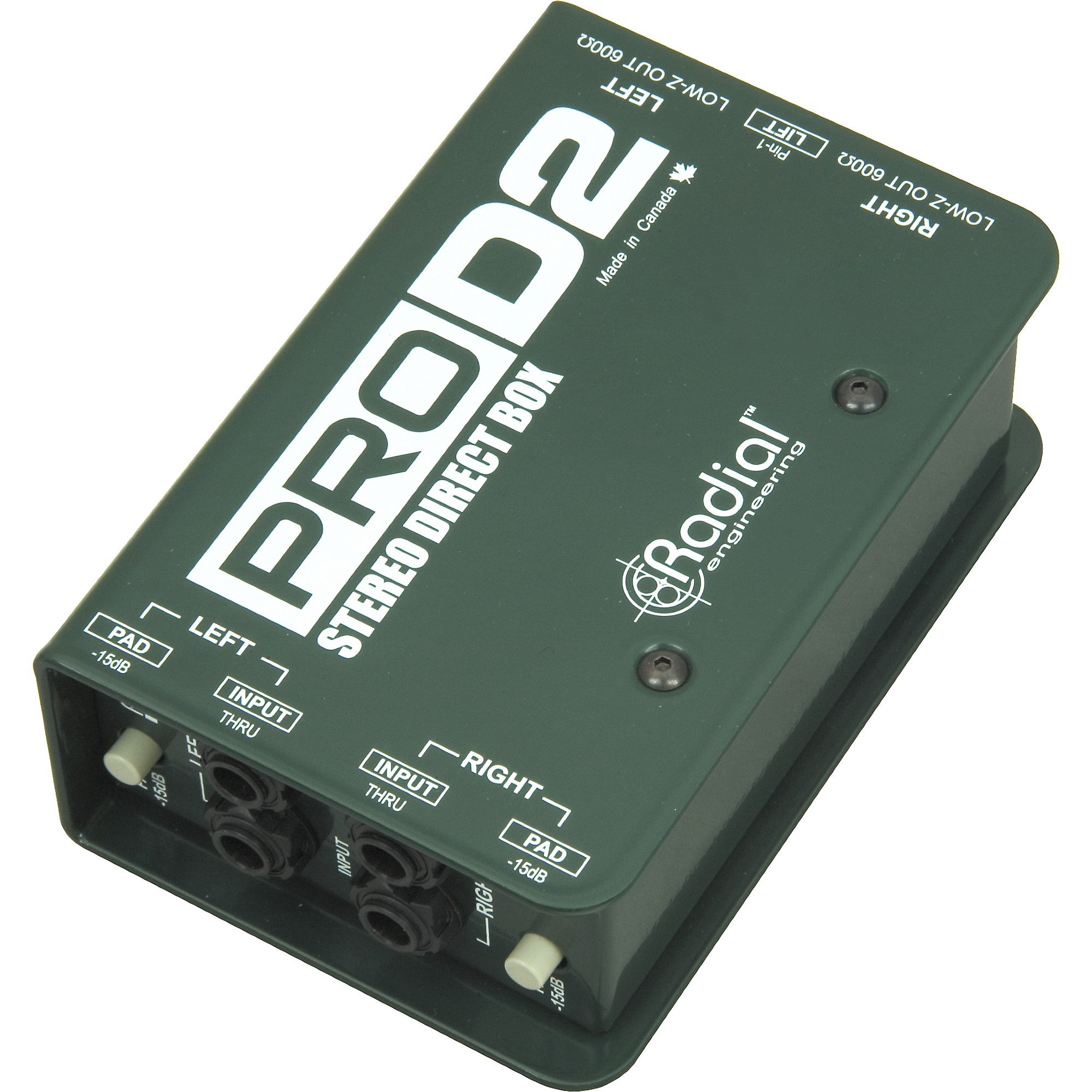 Radial Engineering ProD2 Passive Stereo Direct Box