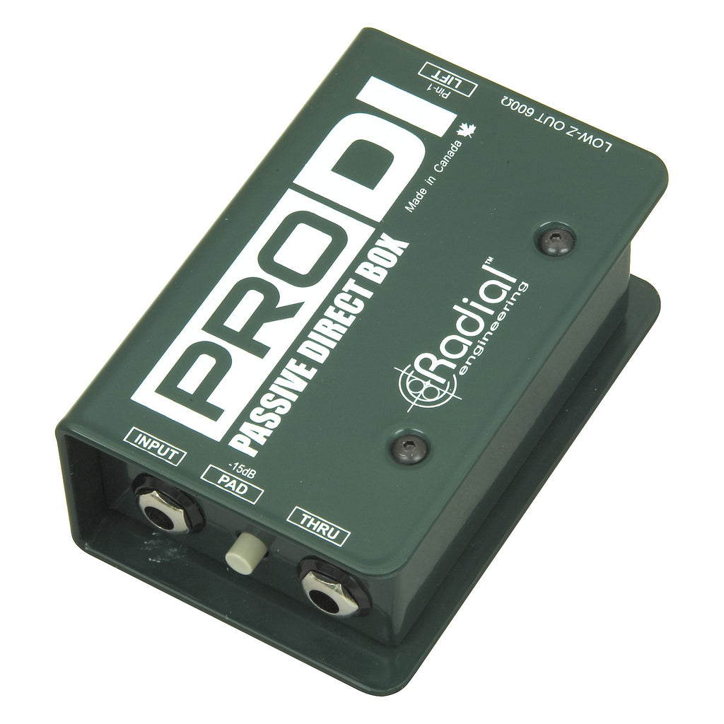 Radial Engineering ProDI Passive Direct Box