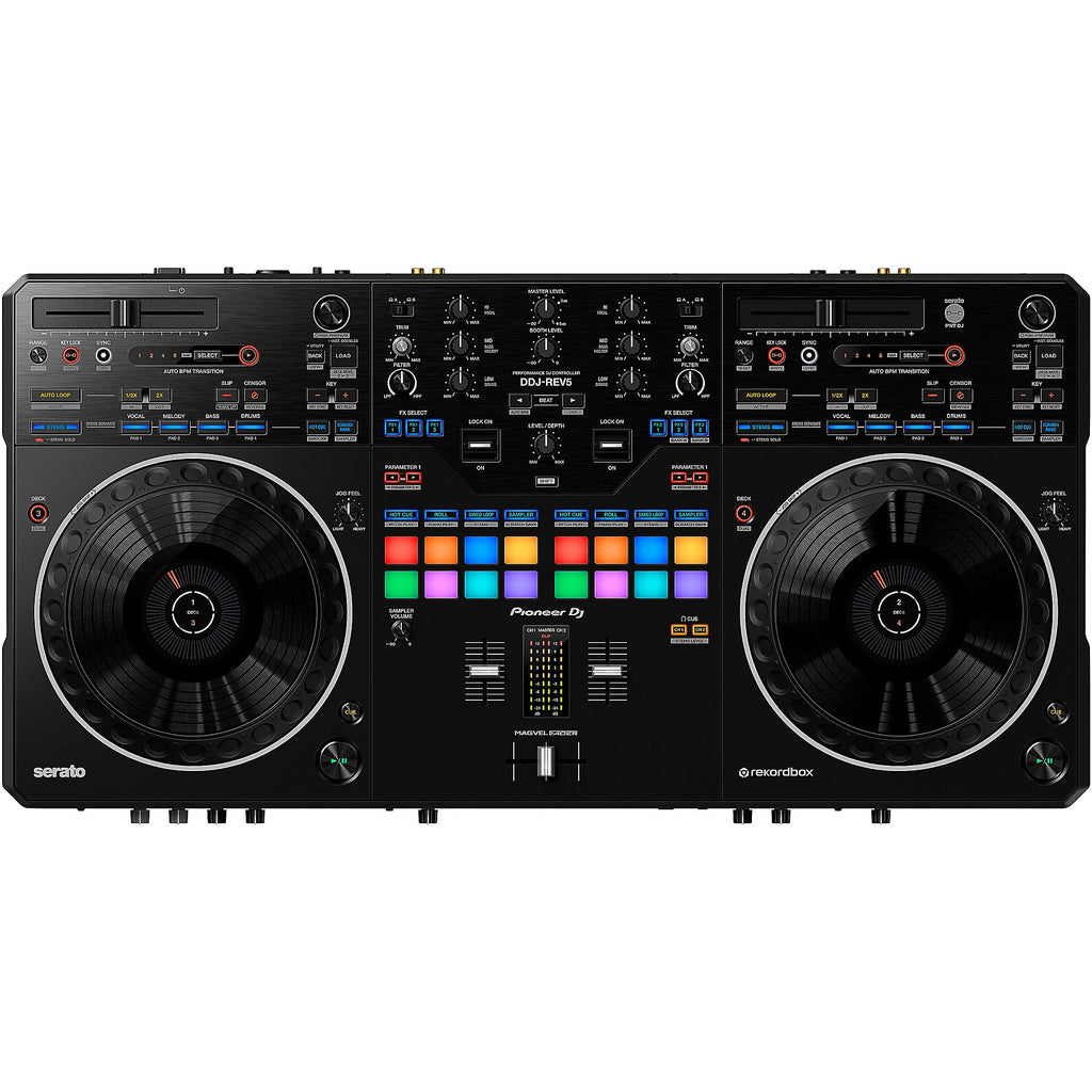 Pioneer DJ DDJ-REV5 Open Format DJ Controller Black
