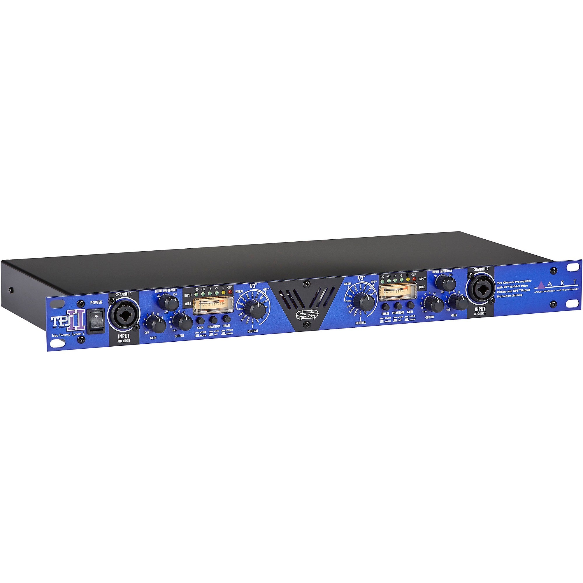 Art TPS II 2-Channel Variable Impedance Tube Preamp
