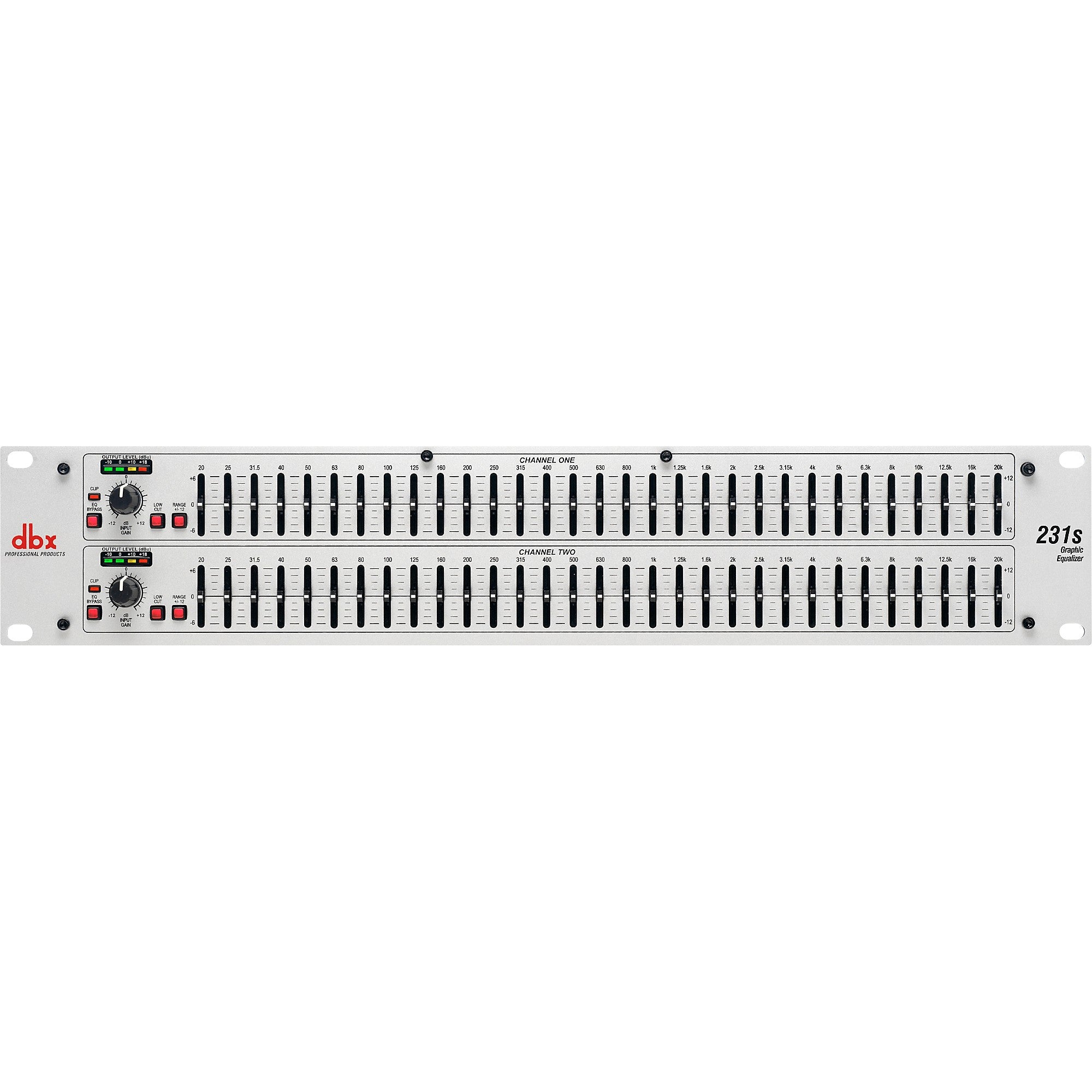 dbx 231s Dual-Channel 31-Band Graphic Equalizer