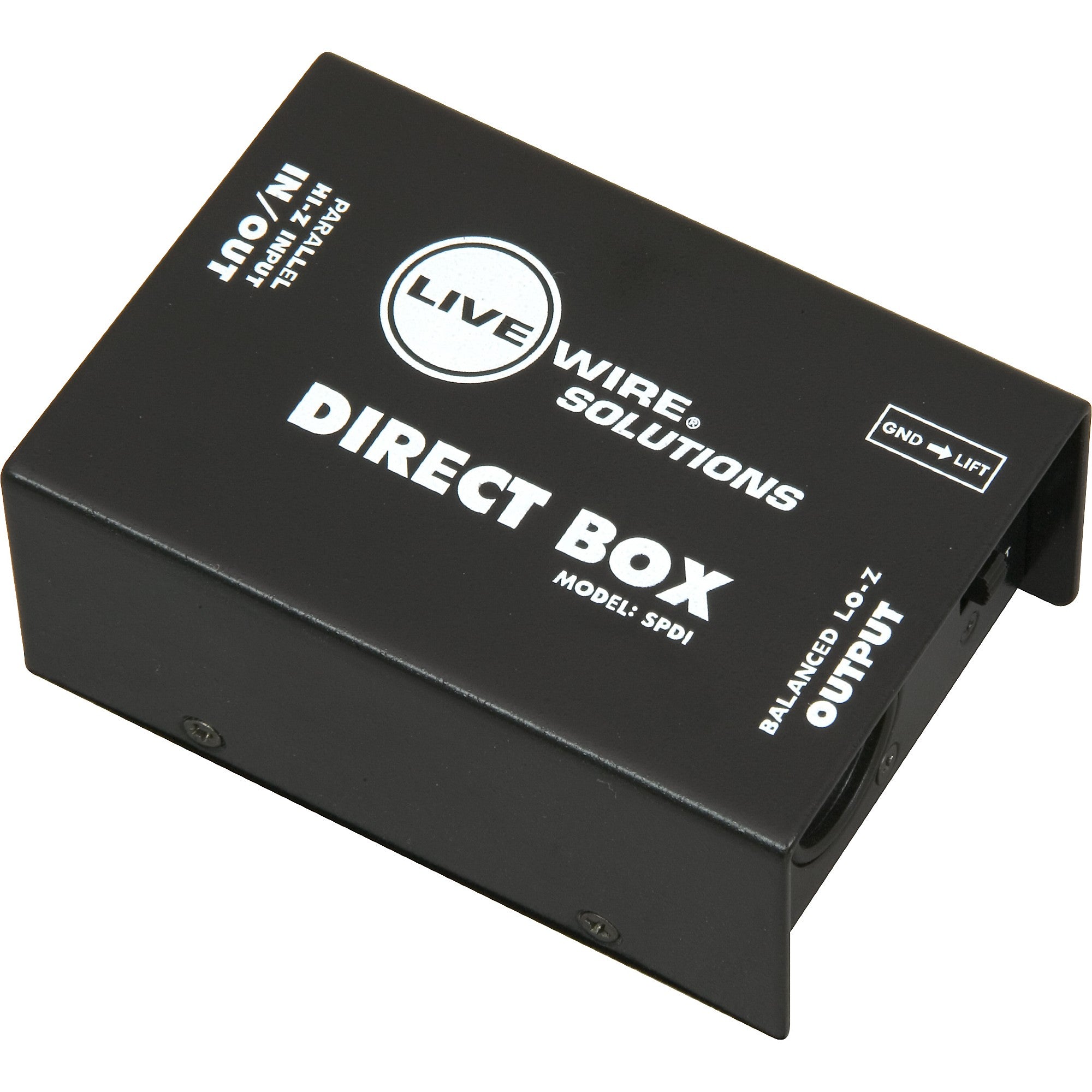 Live Wire SPDI Passive Direct Box With Attenuation Pad