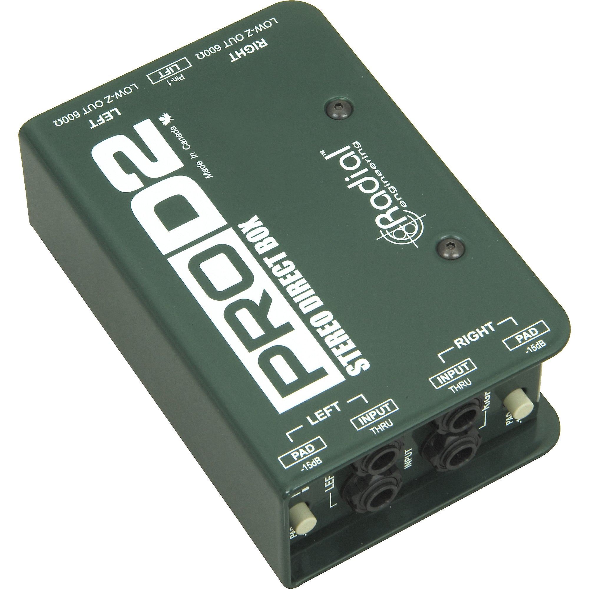 Radial Engineering ProD2 Passive Stereo Direct Box