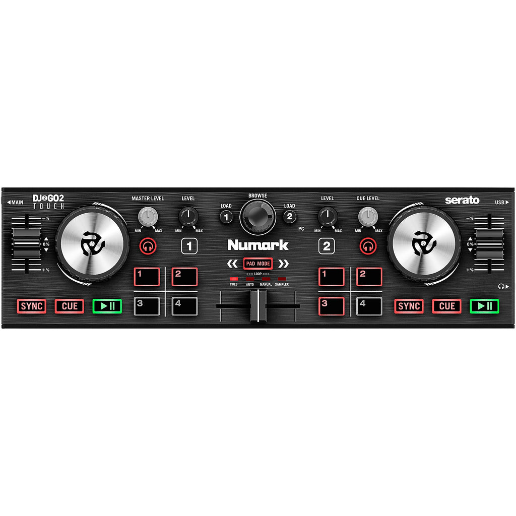 Numark DJ2GO2 Touch Pocket DJ Controller for Serato
