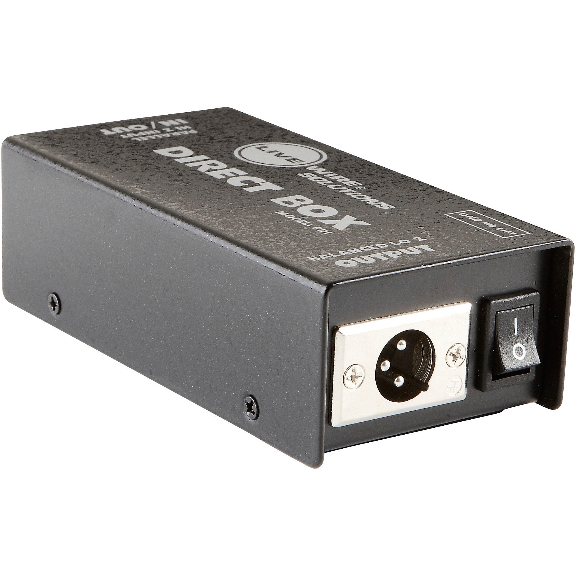 Live Wire PDI Double-Shielded Heavy-Duty Passive Direct Box