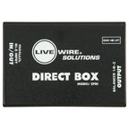 Live Wire SPDI Passive Direct Box With Attenuation Pad