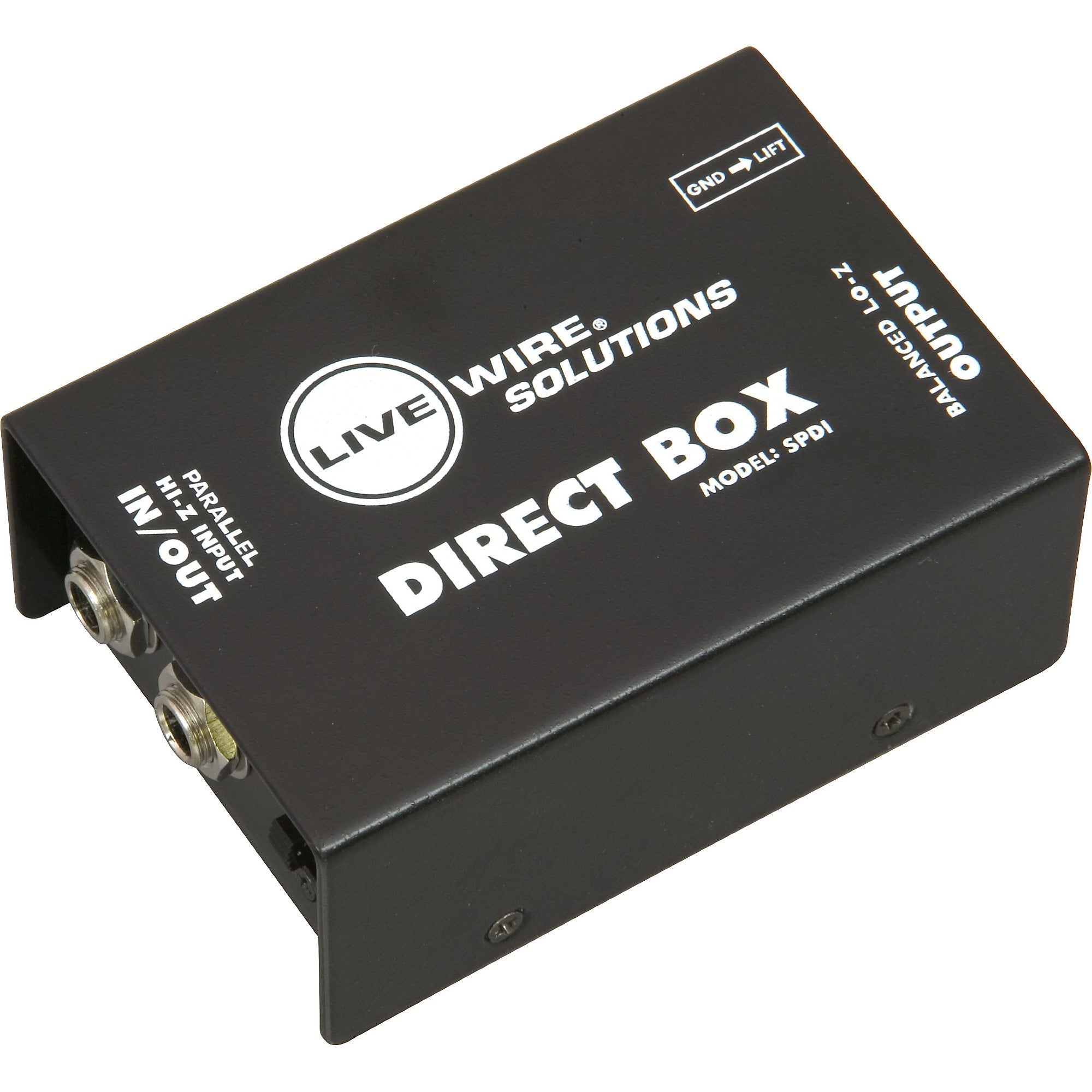 Live Wire SPDI Passive Direct Box With Attenuation Pad