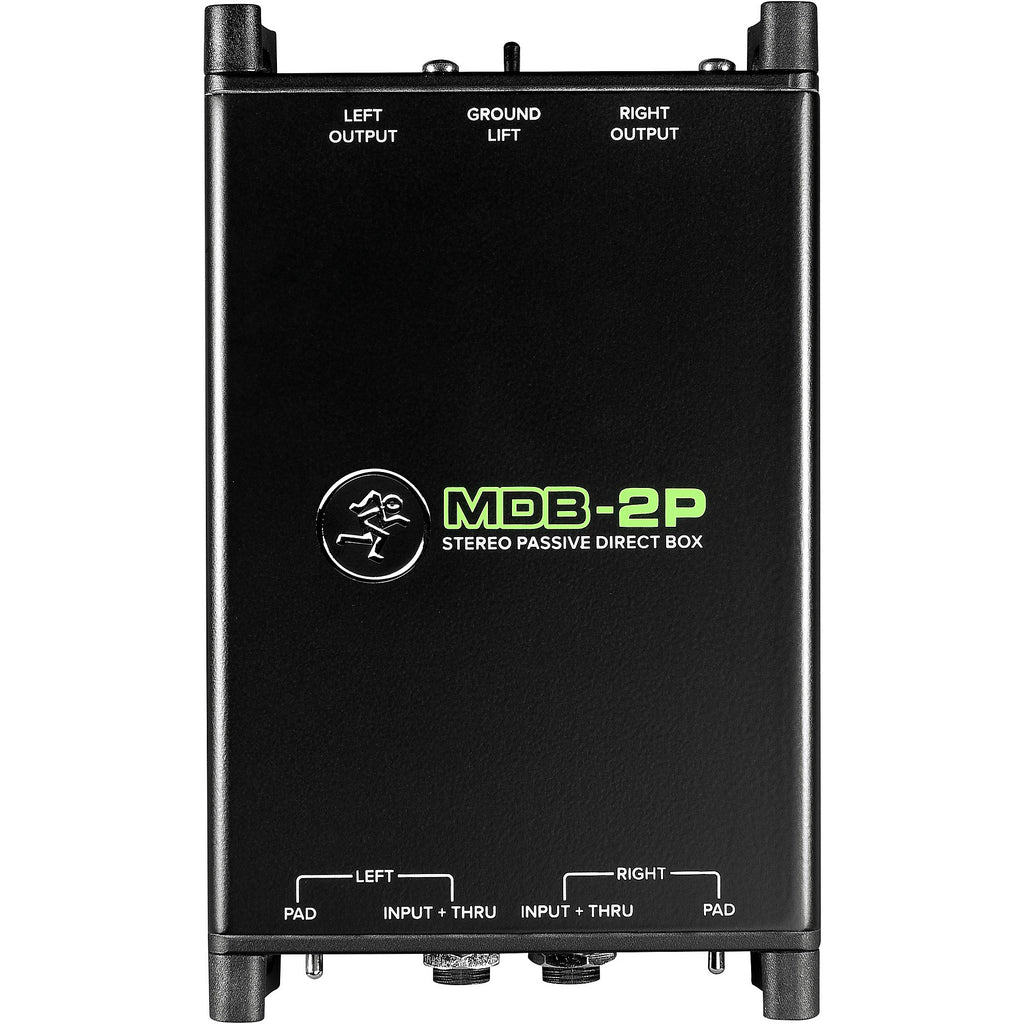 Mackie MDB-2P Stereo Passive Direct Box