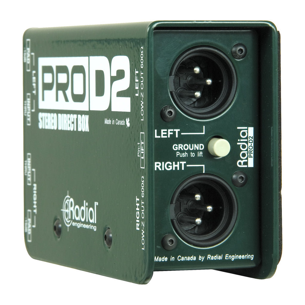 Radial Engineering ProD2 Passive Stereo Direct Box