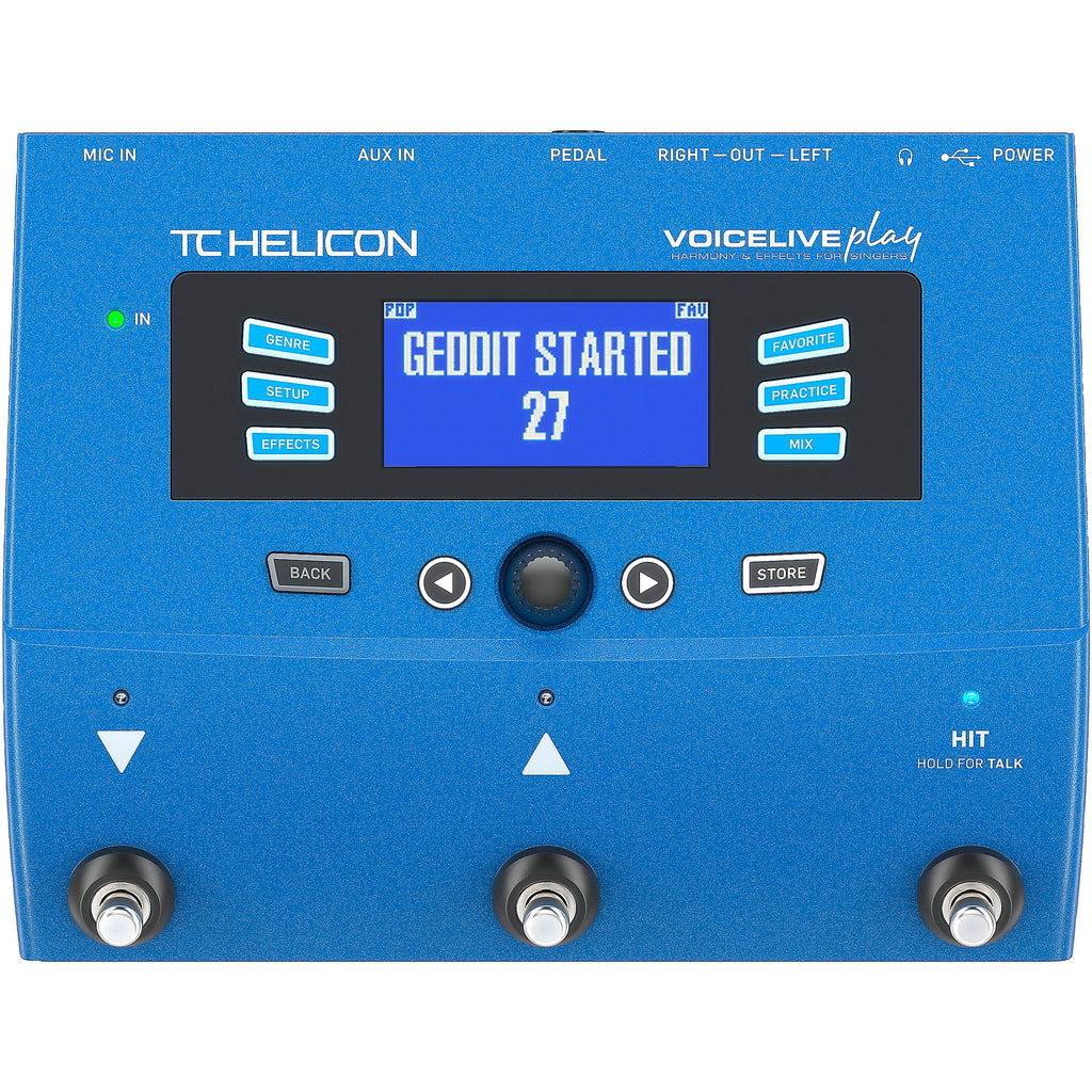TC Helicon VoiceLive Play Vocal Effects Pedal